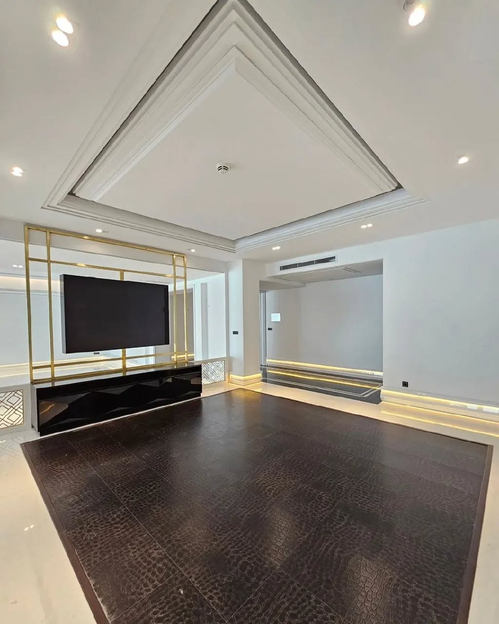 TV ROOM مجزا و فضای داخلی مینیمال